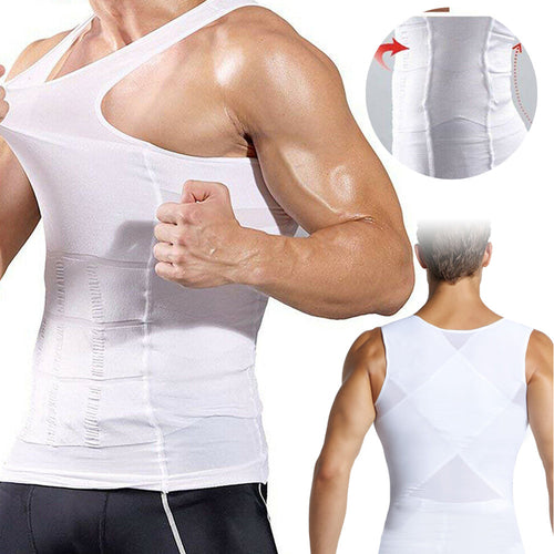 Compression Shirts for Men Slimming,Men Body Shaper Fajas para Hombres