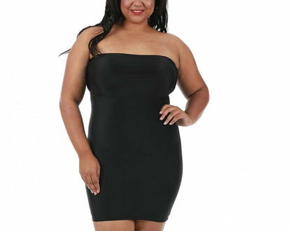 InstantFigure Shapewear Strapless Slimming Plus Size Dress WBD036C