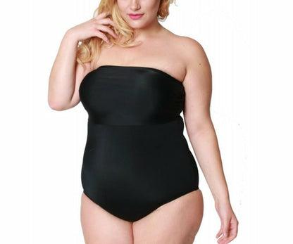 Plus Size InstantFigure Bandeau Brief Bodysuit Shapewear WBS012C