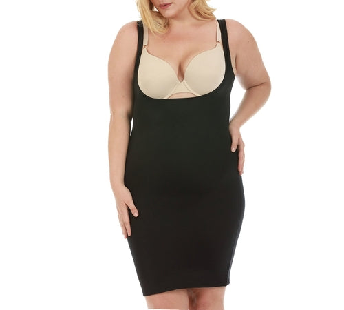 InstantFigure Underbust Tank Dress Curvy Plus Size Shapewear WD40151C