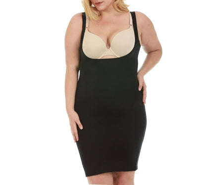 InstantFigure Underbust Tank Dress Curvy Plus Size Shapewear WD40151C