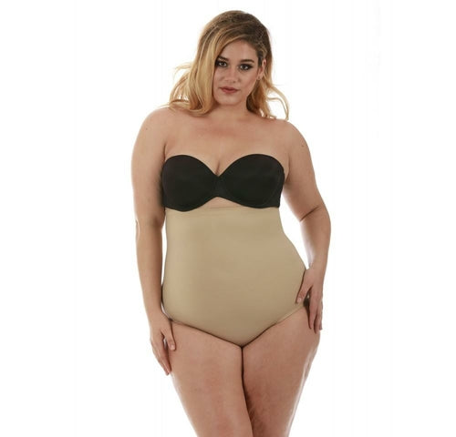 InstantFigure Shapewear Plus Size Hi-waist Slimming Panty WPY019C